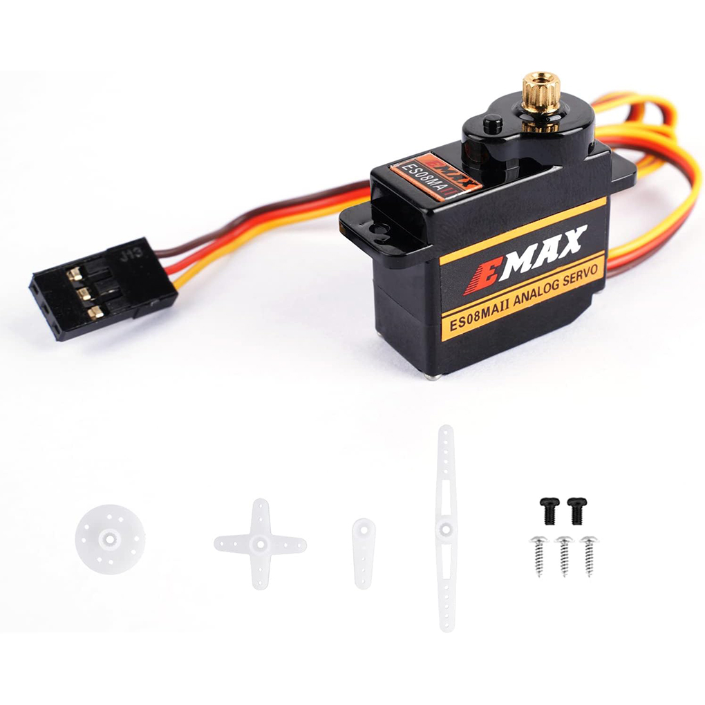 Servomotor Emax ES08MA II, 1-4 - Brushless Motor Thrust Test Stand reseña y precio